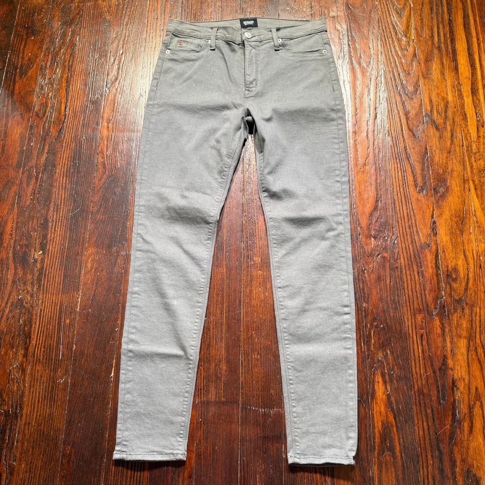 Hudson Jeans Nico Super Skinny Women 30 Gray Mid Rise Stretch USA